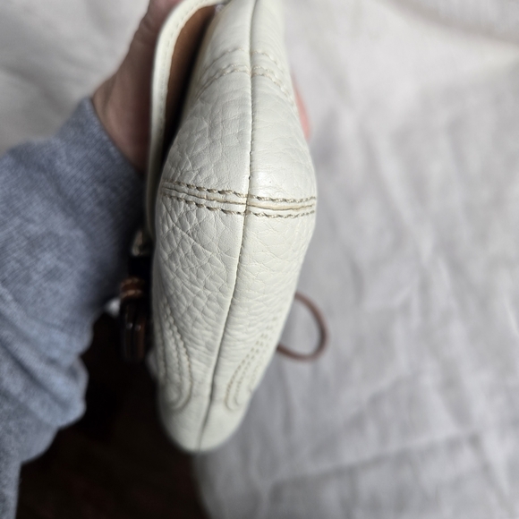 Coach Pebbled Leather Wristlet Y2K Mini Bag - Picture 6 of 11